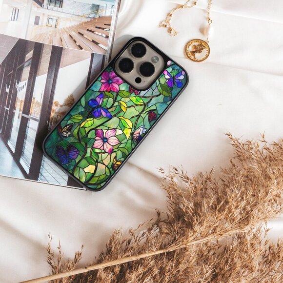 Floral Phone Cover – iPhone 16, 15 Pro, 14, Galaxy S25, S24, S24 Ultra, Pixel 9 - Picture 2 of 9